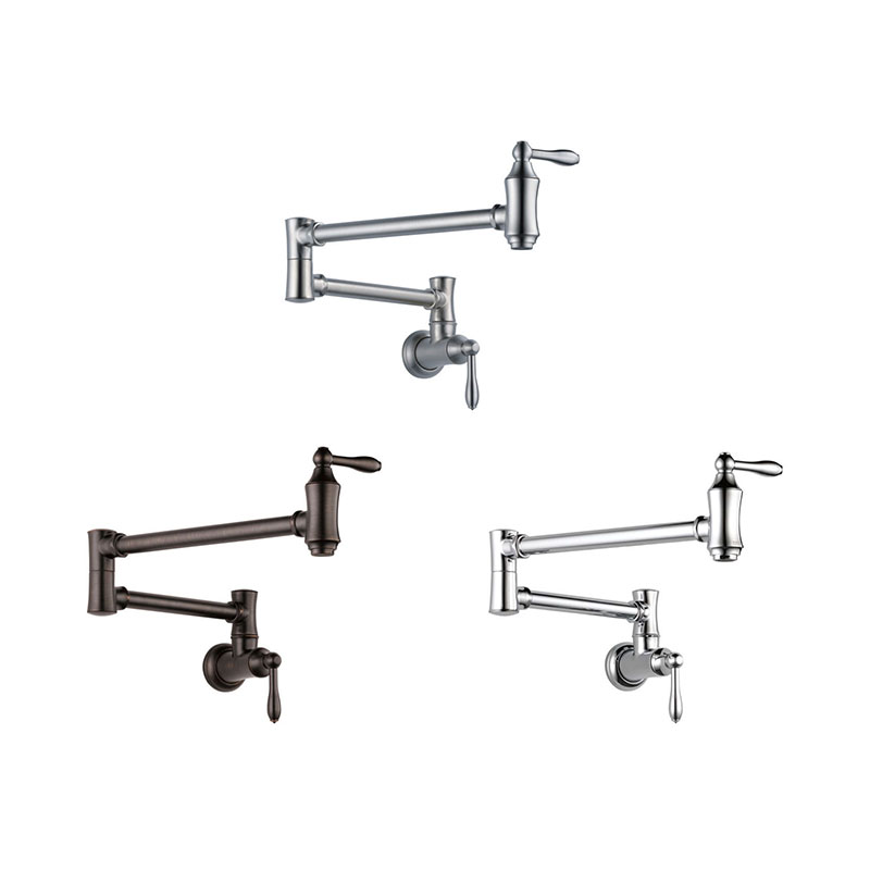 GTS Delta Pot Filler Wall Mount Cold Only Swing Joint